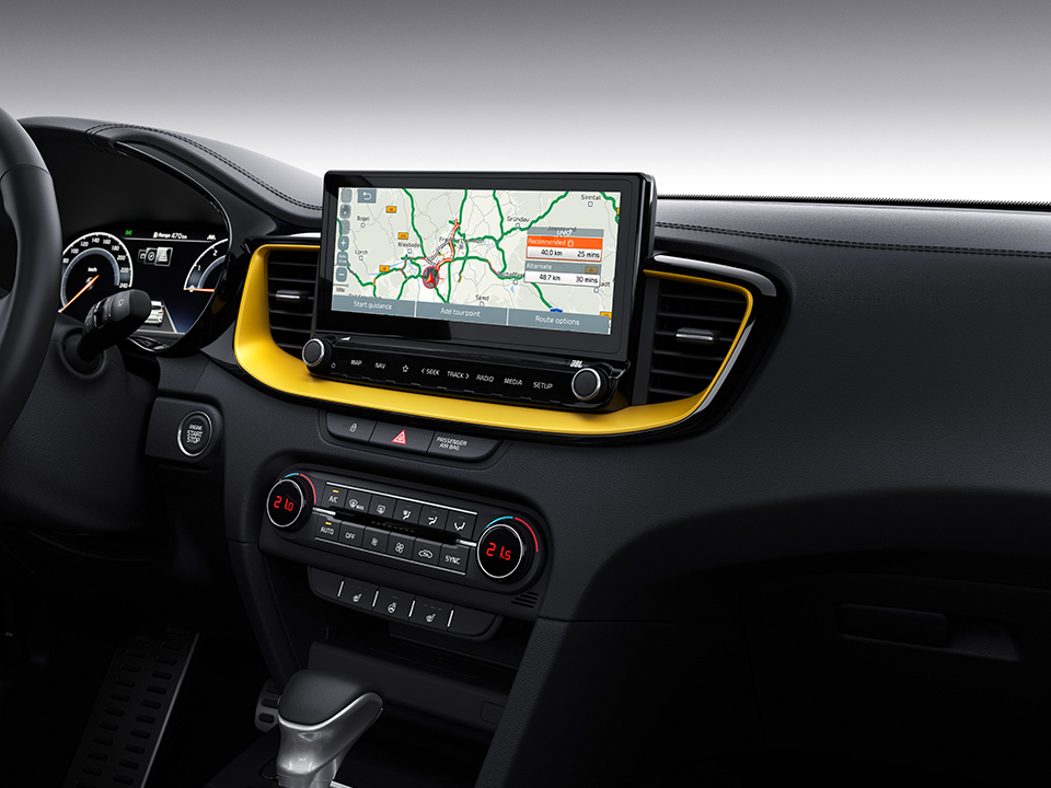 Kia XCeed  10,25-Zoll-Touchscreen-Navigation